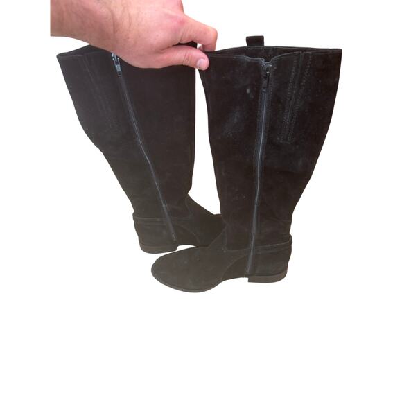 La Canadienne black suede boots, size 7.5 M - Picture 7 of 8